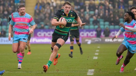 Tom Lockett of Northampton Saints