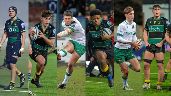 Six young Saints earn England call for Under-18s Six Nations Festival