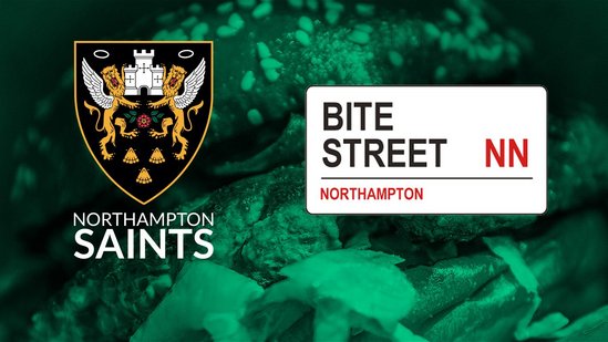 Bite Street will link up with Northampton Saints at Franklin’s Gardens