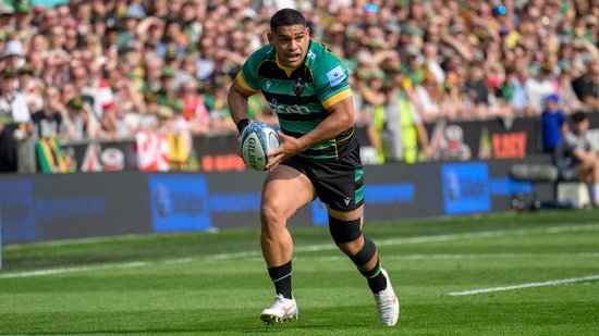 Northampton Saints' Sam Matavesi