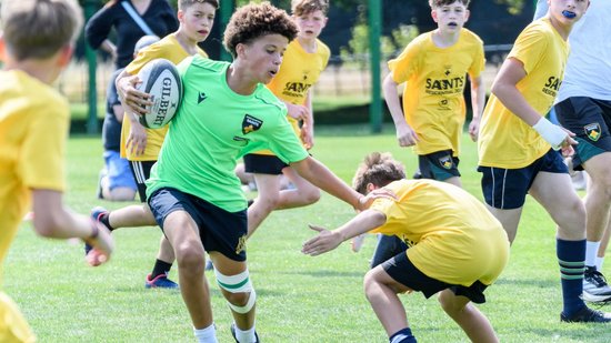 Northampton Saints Community residential camps at Stowe School.