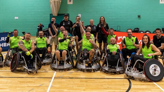 Saints Wheelchair Rugby claimed the WR5s Premiership title