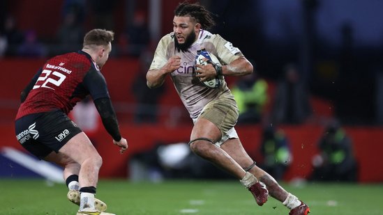 Lewis Ludlam of Northampton Saints