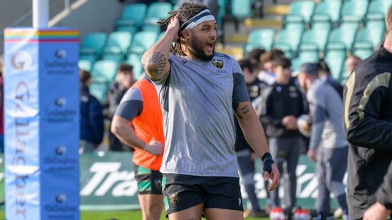 Lewis Ludlam of Northampton Saints