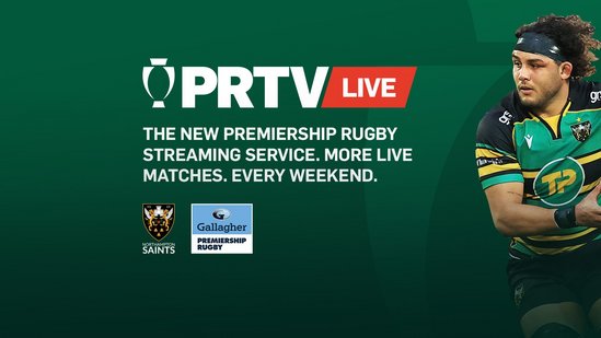 PRTV Live is a new way for fans to watch Gallagher Premiership Rugby