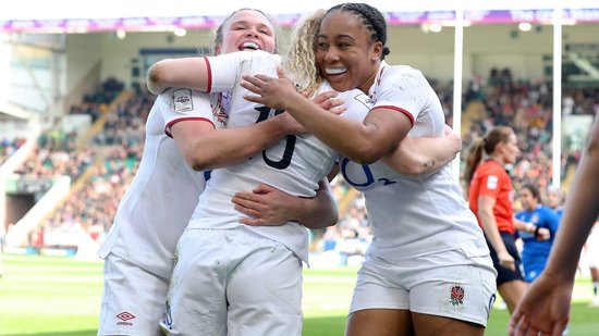 The Red Roses play in Northampton.