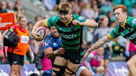 Henry Pollock of Northampton Saints