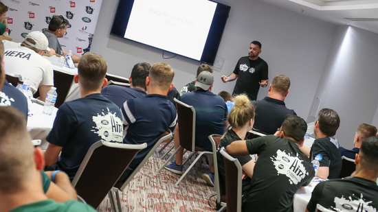 Premiership Rugby and Northampton Saints' HITZ programme helps young people to get back into education.