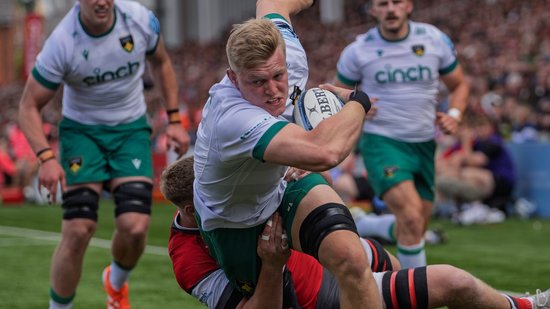Tom Pearson of Northampton Saints