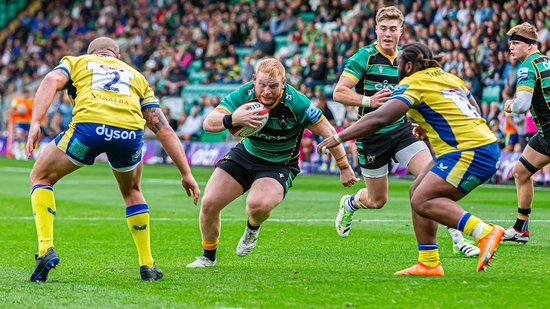 Robbie Smith of Northampton Saints