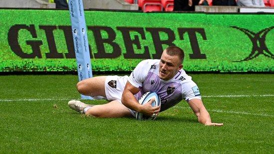 Ollie Sleightholme of Northampton Saints