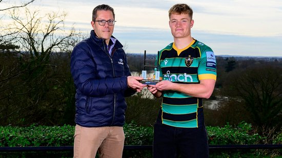 Fin Smith has been named Gallagher Player of the Month for January 2024.