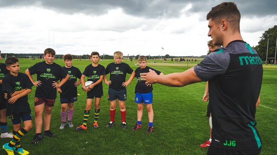 Northampton Saints rugby camps at Stowe School
