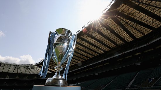 The Gallagher Premiership trophy