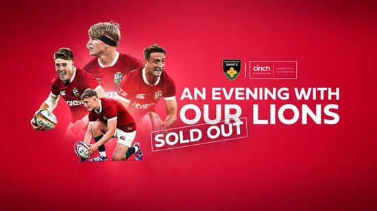 Henry Pollock, Tommy Freeman, Alex Mitchell and Fin Smith will all feature in 'An Evening with Our Lions’ on Thursday 18 September 2025.