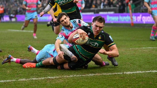 Tom Lockett of Northampton Saints