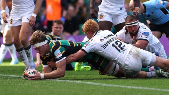 Alex Coles of Northampton Saints