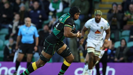 Northampton Saints’ Chunya Munga during the 2024/25 season.