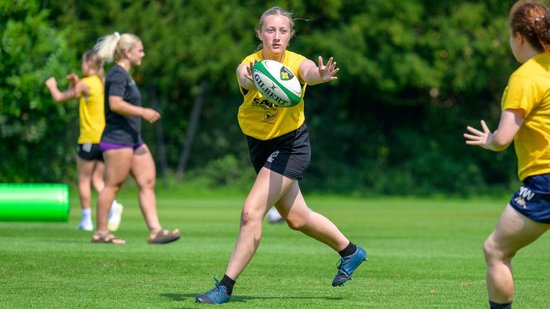 Northampton Saints and Loughborough Lightning Community residential camps at Stowe School.