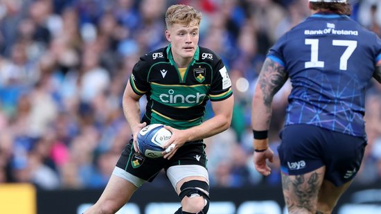 Fin Smith of Northampton Saints