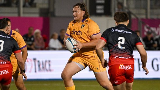 JJ Van Der Mescht of Northampton Saints