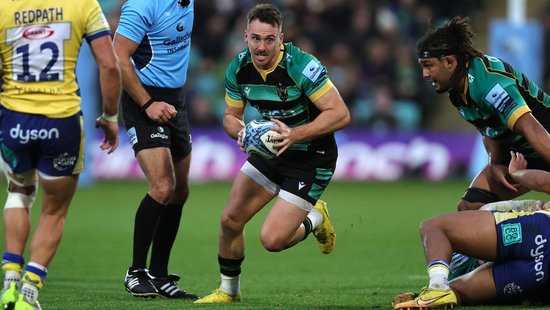 Tom James of Northampton Saints