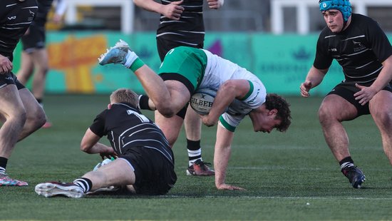 Northampton Saints U18 Academy against Newcastle Falcons, January 2025