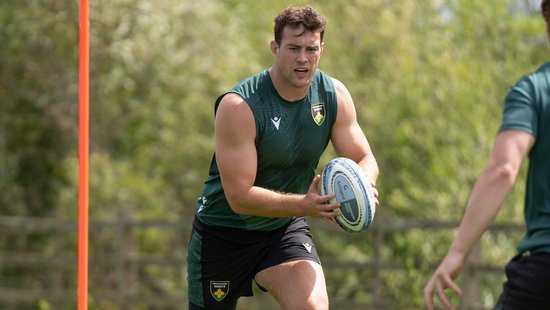 Callum Hunter-Hill of Northampton Saints