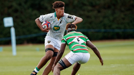 Northampton Saints’ U18s faced Leicester Tigers in the Premiership Rugby U18 Academy League opener.