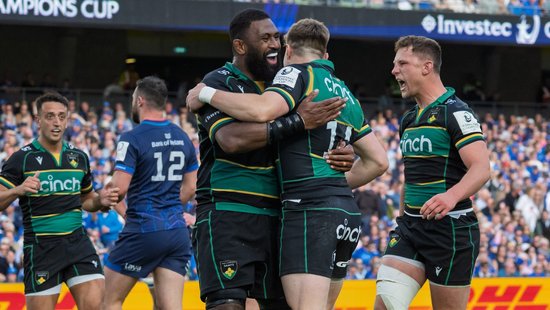 Temo Mayanavanua of Northampton Saints
