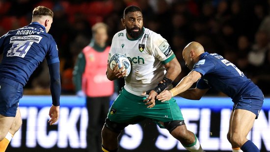 Temo Mayanavanua of Northampton Saints