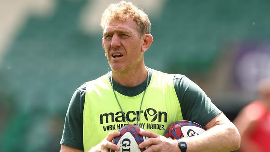 Sam Vesty of Northampton Saints.