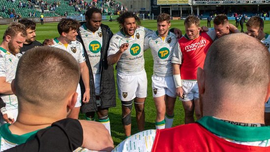 Lewis Ludlam of Northampton Saints