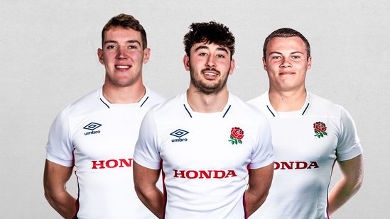 Ethan Grayson, Tom Lockett and Tom Litchfield are named in the matchday 23 for England U20s against France.