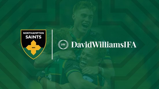 Northampton Saints has announced a new partnership with David Williams IFA.