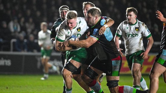 Tom Pearson of Northampton Saints