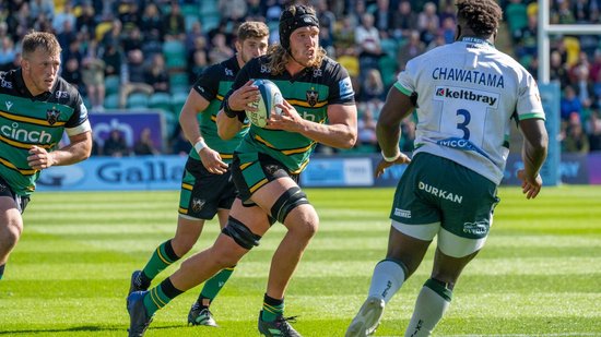 Alex Moon of Northampton Saints