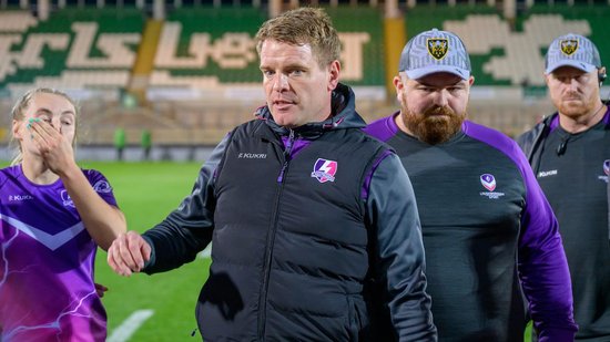Loughborough Lightning head coach Nathan Smith
