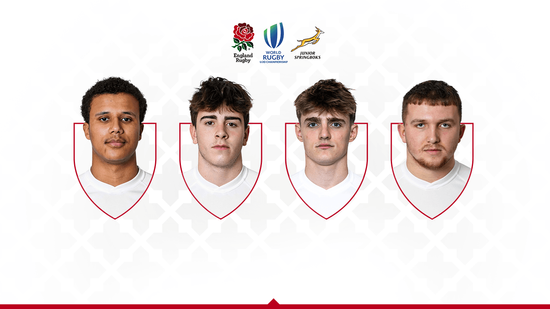 Four Saints in England Under-20s side to face South Africa