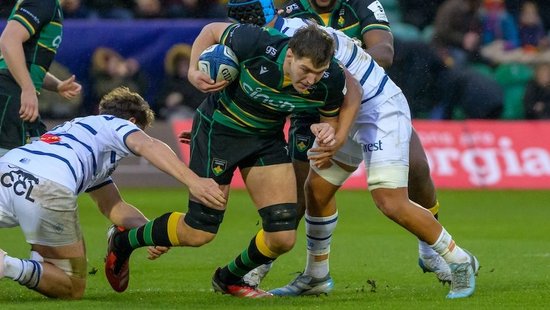 Tom Lockett of Northampton Saints.