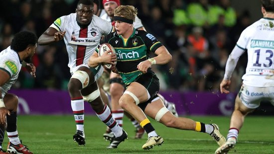 Henry Pollock of Northampton Saints