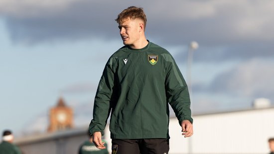 Fin Smith of Northampton Saints