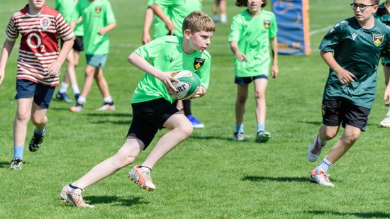 Northampton Saints Community residential camps at Stowe School.