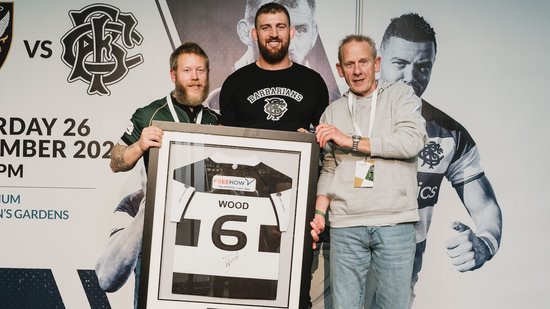 The Barbarians luncheon at Franklin’s Gardens