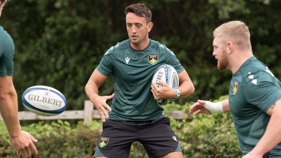 Northampton Saints’ Alex Mitchell during the 2024/25 season.