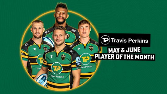 Vote now for you Travis Perkins Player of the Month for May & June!