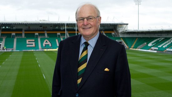 Tony Hewitt has been on Northampton Saints’ board since 1996.