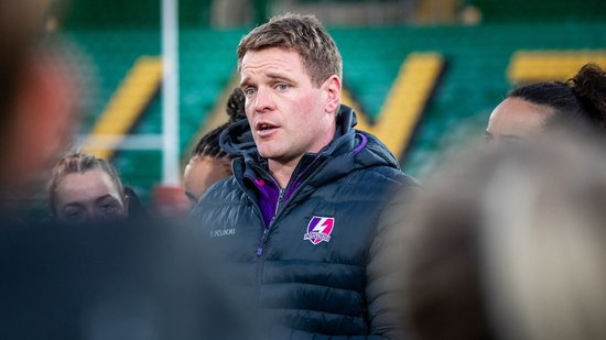 Loughborough Lightning head coach Nathan Smith