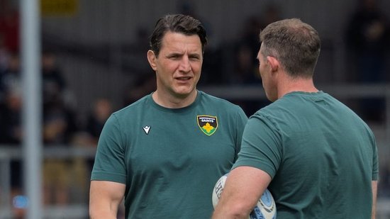 Phil Dowson of Northampton Saints.