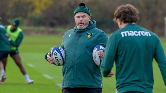 Matt Ferguson is a coach at Northampton Saints